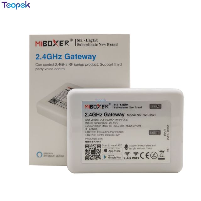 MiBoxer RGB+CCT 15W LED Downlight FUT069 IP54 Waterproof AC86-265V Round Recessed 2.4G  Dimmable Light For Bathroom Round