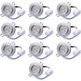 Led Downlights 9W 12W 15W 220V 110V 10pcs/lot LED Ceiling Downlight Lamps Spot Recessed Down light Bulb Home Indoor Lighting