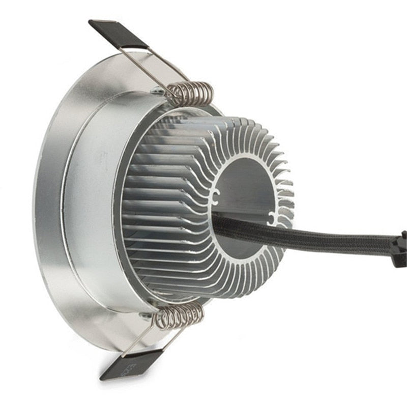 Led Downlight 300lm 6pcs/lot 3W LED Recessed Lamp Hole Size 55-65mm 65-75mm Aluminum 110V/220V for home illumination