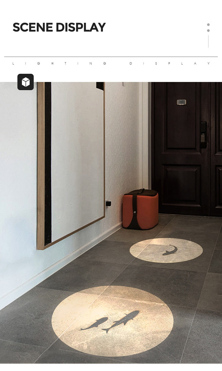 LED Downlight Projection Spotlight Led Ceiling Lamp Recessed Surface Mounted Rotatable Indoor Spot Light For Mall Bar Home Decor