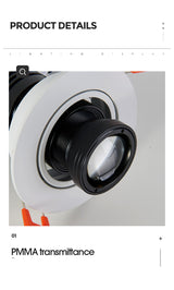 LED Downlight Projection Spotlight Led Ceiling Lamp Recessed Surface Mounted Rotatable Indoor Spot Light For Mall Bar Home Decor