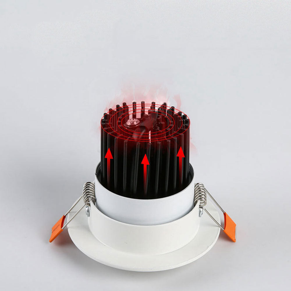 LED Recessed Downlight 3W 5W 7W 10W 12W 15W 20W 24W Spot LED DownLights Dimmable AC85-265V 220V 110V LED Spot Light