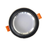 Led Downlight Red Blue Pink Three-tone Light 12 Packs 220V 5W Downlight Embedded Living Room Aisle Household Ceiling Light