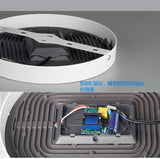 Surface LED Downlight ROUND Downlights LED panel light for livingroom toilet and kitchen 8W/16W/22W/30W AC110V 220V + Driver
