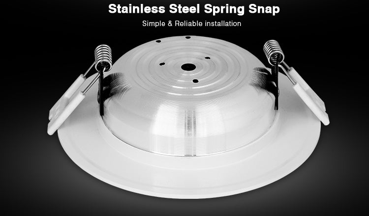 2.4G RGB+CCT LED Downlight 6W 12W Milight AC 110V 220V Led panel light Round dimmable recessed light use with remote controller