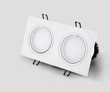 Square Dimmable Led downlight light cob Ceiling Spot Light 10w 20w ac85-265V ceiling recessed Lights Indoor Lighting