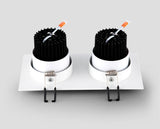 Square Dimmable Led downlight light cob Ceiling Spot Light 10w 20w ac85-265V ceiling recessed Lights Indoor Lighting