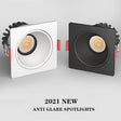 Square Led Downlights 7W 12W Dimmable Led Ceiling Light 15W No Glare LED Recessed Ceiling Downlight 220V 110V LED Spot Lights