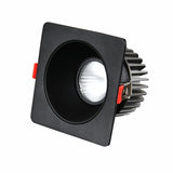 Square Led Downlights 7W 12W Dimmable Led Ceiling Light 15W No Glare LED Recessed Ceiling Downlight 220V 110V LED Spot Lights