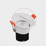 Anti Glare Recessed Dimmable COB LED Downlights 9W 12W 15W LED Ceiling Spot Lights AC85-265V LED Ceiling Lamps Indoor Lighting