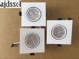 Downlight square Dimmable Led downlight light Ceiling Spot Light 6w 8w 10w ac 85-265V ceiling recessed Lights Indoor Lighting