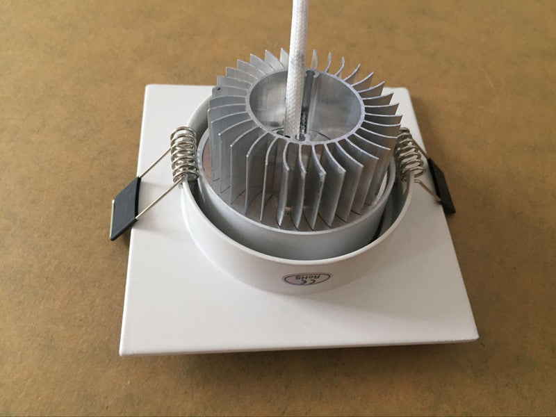 Downlight square Dimmable Led downlight light Ceiling Spot Light 6w 8w 10w ac 85-265V ceiling recessed Lights Indoor Lighting