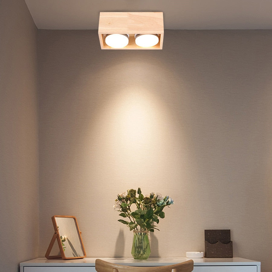 Thrisdar 9W 18W Adjustable Surface Mounted LED Downlight Nordic LED Ceiling Spot Light Bedroom Kitchen Corridor Ceiling Light