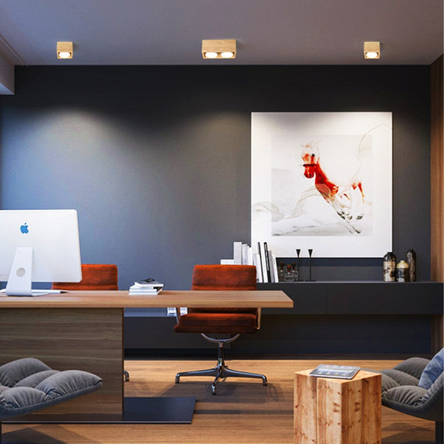 Thrisdar 9W 18W Adjustable Surface Mounted LED Downlight Nordic LED Ceiling Spot Light Bedroom Kitchen Corridor Ceiling Light