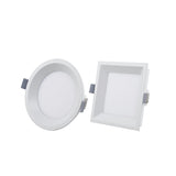 Dimmable LED Panel Light Ceiling Downlight Recessed Anti-Glare AC85-265V  5W 9W 12W 22W  Warm /Cool White  Indoor Lighting