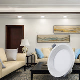 Dimmable LED Panel Light Ceiling Downlight Recessed Anti-Glare AC85-265V  5W 9W 12W 22W  Warm /Cool White  Indoor Lighting