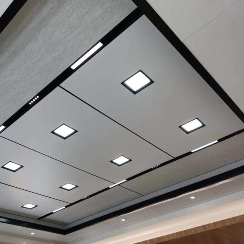 Dimmable LED Panel Light Ceiling Downlight Recessed Anti-Glare AC85-265V  5W 9W 12W 22W  Warm /Cool White  Indoor Lighting