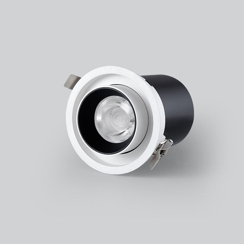 Angle Adjust 360° Rotate Stretchable LED Recessed Downlight 12W 15W 20W 25W LED Ceiling Spot Light Kitchen Living room Indoor