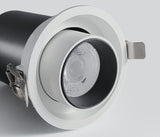 Angle Adjust 360° Rotate Stretchable LED Recessed Downlight 12W 15W 20W 25W LED Ceiling Spot Light Kitchen Living room Indoor