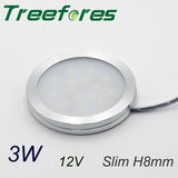 Red Green Blue Ceiling Downlight 3W 12V Mini LED Ceiling Light Slim Spot Lighting for Under Bathroom Sauna Cabinet Kitchen Lamp