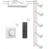 Red Green Blue Ceiling Downlight 3W 12V Mini LED Ceiling Light Slim Spot Lighting for Under Bathroom Sauna Cabinet Kitchen Lamp