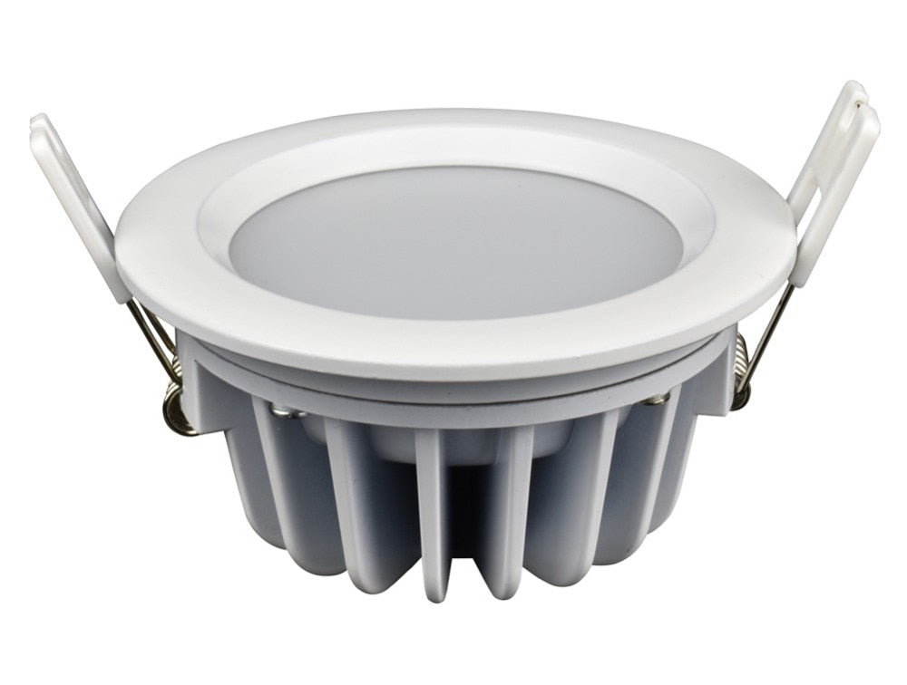 IP65 LED Downlight 7w 90mm 3.5inch, Open hole size 80mm 3inch AC 85-265V IP65 for outdoor bathroom Sauna room Ceiling Spot Light