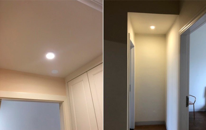 Surface Mounted LED Panel Light Bulb 6w 9w 12w 18w 24w Round Square LED Ceiling lamp Lights LED Downlight AC110v-220V