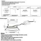 LAIMAIK LED Panel Light AC220V 6W 8W 15W 20W Round LED Panel Light Recessed LED Ceiling Light Spot Downlight Dith Led Driver