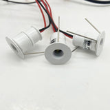 Black White 1W 12V IP65 Outdoor Mini LED Downlight Lamp CE Home Hotel Ceiling Spot Light Cabinet Lighting Spotlight