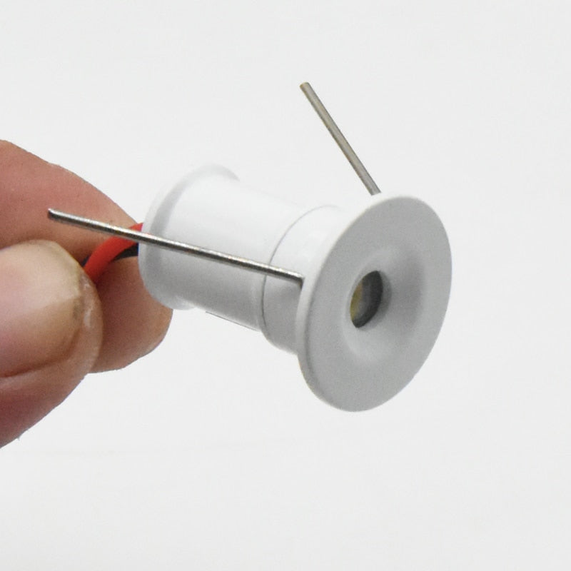 Black White 1W 12V IP65 Outdoor Mini LED Downlight Lamp CE Home Hotel Ceiling Spot Light Cabinet Lighting Spotlight