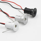 Black White 1W 12V IP65 Outdoor Mini LED Downlight Lamp CE Home Hotel Ceiling Spot Light Cabinet Lighting Spotlight