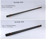 STINYTECH Frameless Recessed LED Linear Spotlight 5W 10W 20W 40W Indoor Corridor Aluminum Ceiling Downlights Lighting Fixtures