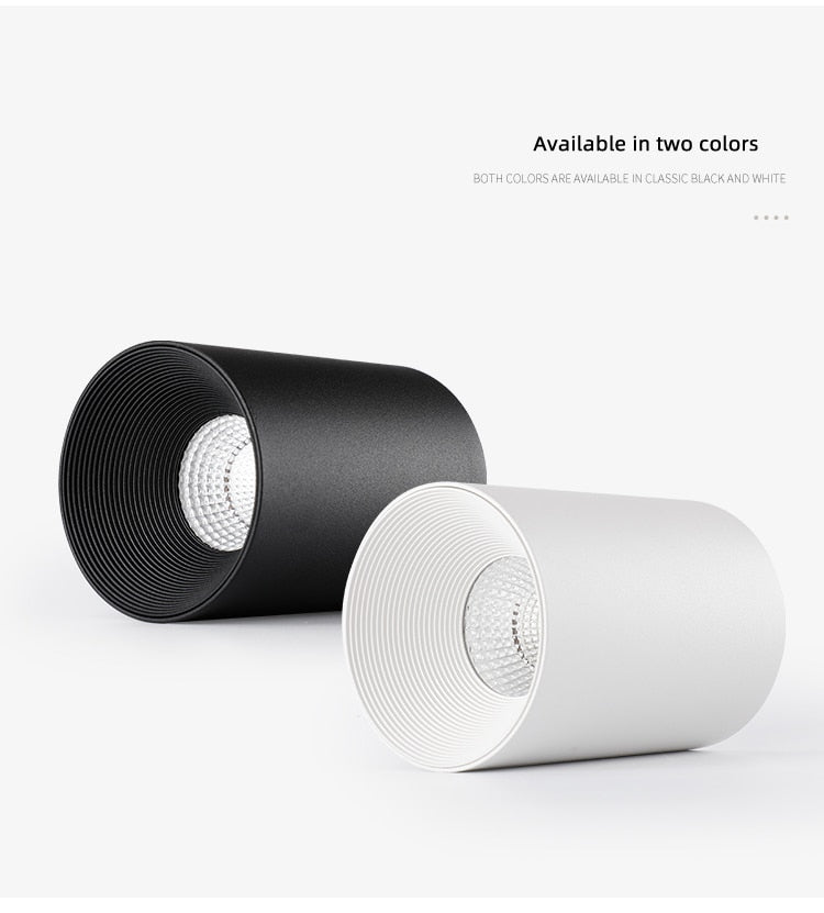 SaiyoLED Downlight Ceiling Spotlights Living Lamp Nordic Lighting For Kitchen Aisle Spot light Surface mounted AC90-260v