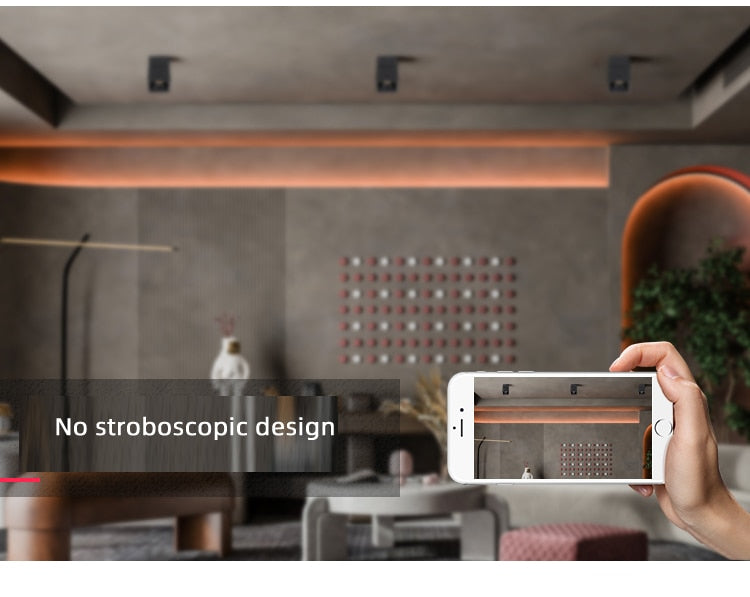 SaiyoLED Downlight Ceiling Spotlights Living Lamp Nordic Lighting For Kitchen Aisle Spot light Surface mounted AC90-260v