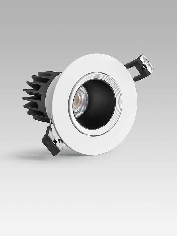 LED spotlight embedded cob ceiling downlight home decoration commercial room villa hotel anti glare background wall lamp