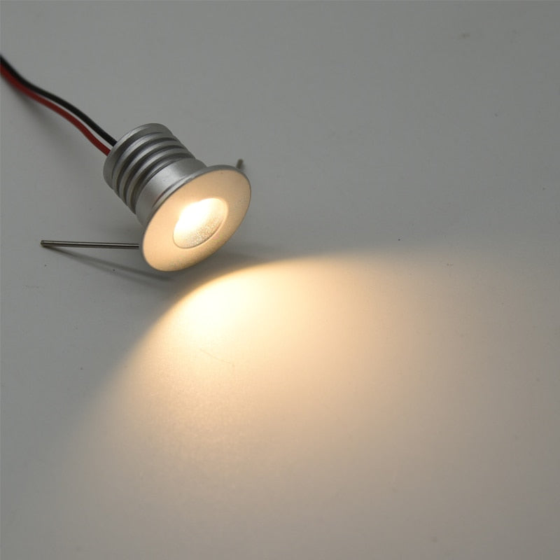 Mini Spotlight Built-in LED Ceiling Embedded Restaurant 12V-24V 100V-240V Downlight Display Cabinet 1W 2W 3W 4W Small Light