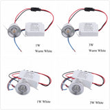 LED LED Mini Spotlight Lamp White/Warm White 1W /3W  AC 85-265V Mini Surface Mounted Light Led Downlight Jewelry Cabinet Lamp