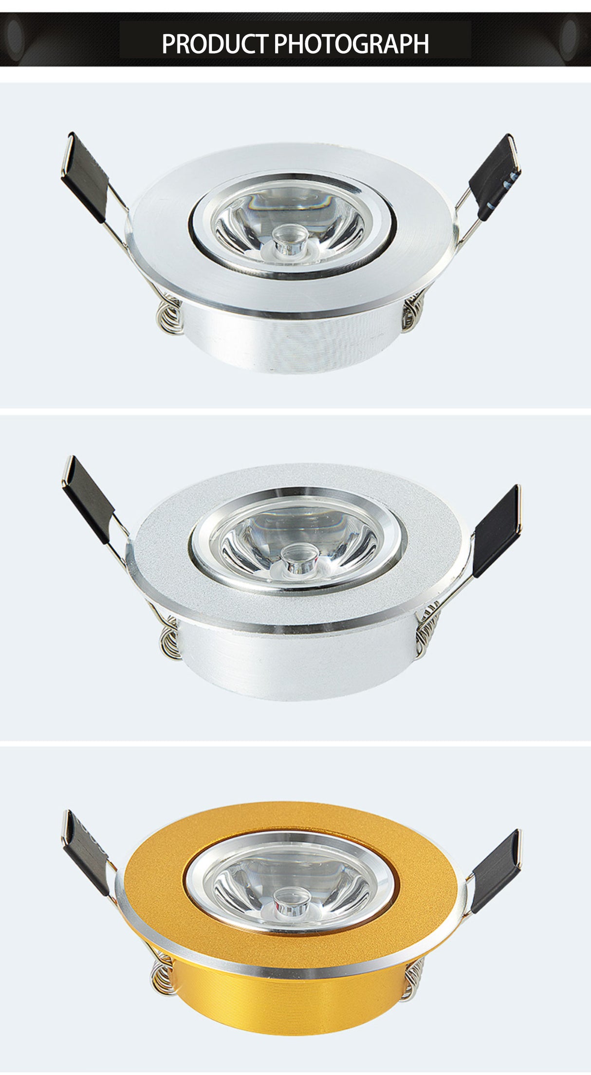 LED spotlight ceiling lamp embedded 1W display cabinet jewelry store small opening 5.5/6cm ox eye lamp small downlight
