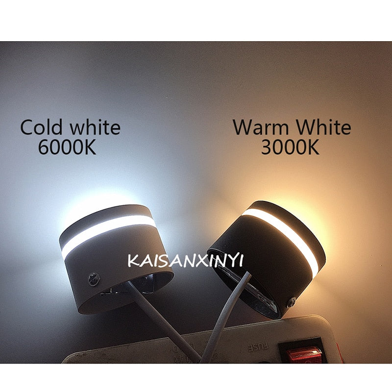 Surface Mounted Led Downlight 3W 5W 7W 9W 12W 15W Side Guide Light lamp for Ceiling Spot Lights 220V Ceiling Fixtures Lighting