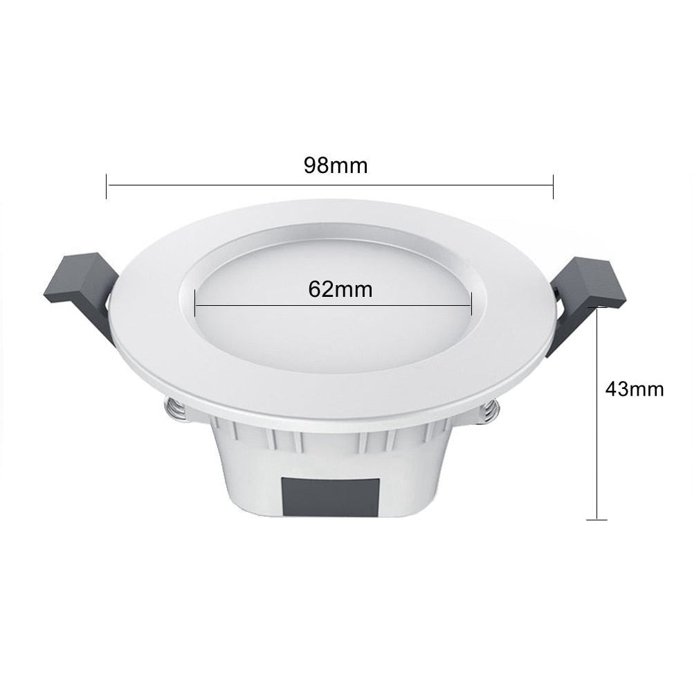 5W Bluetooth Mesh Downlight RGBCW Smart APP Spot LED Light Color Changing Warm Cool light Work with Alexa Google Home