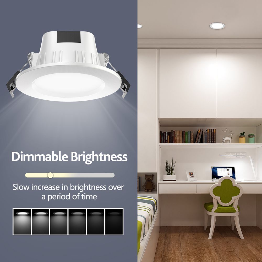 5W Bluetooth Mesh Downlight RGBCW Smart APP Spot LED Light Color Changing Warm Cool light Work with Alexa Google Home