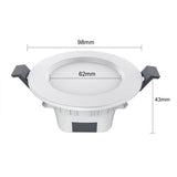 5W Bluetooth Mesh Downlight RGBCW Smart APP Spot LED Light Color Changing Warm Cool light Work with Alexa Google Home