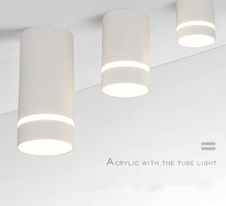 High Quality Rotating LED Downlight SMD2835 Surface Mounted Ceiling Lamp Spot Light AC90-260V