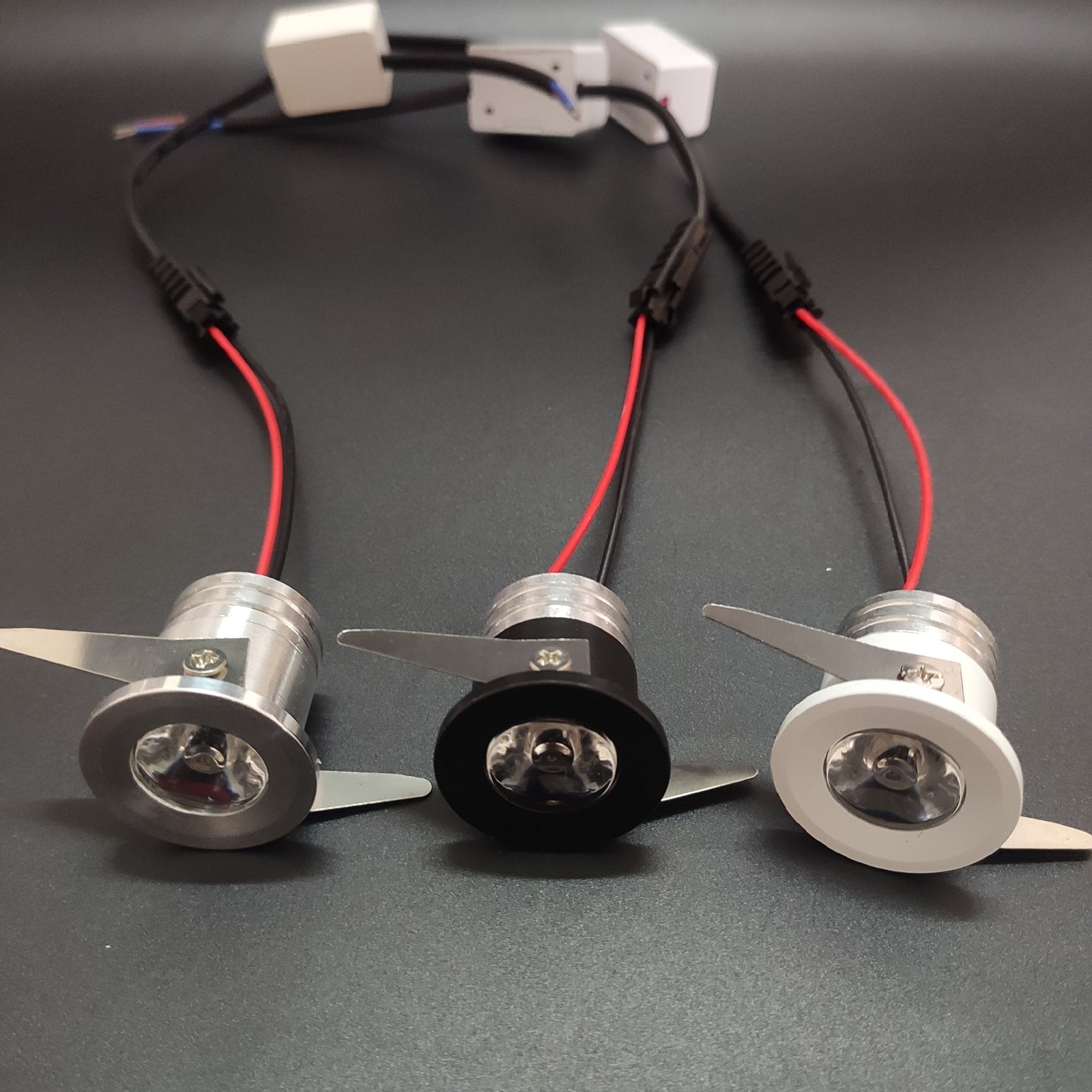 Aluminum LED MiNi Downlight Dimbaar Under Cabinet Spot Light for Ceiling Recessed Lamp AC85-265V Dimmable Down lights D 31mm