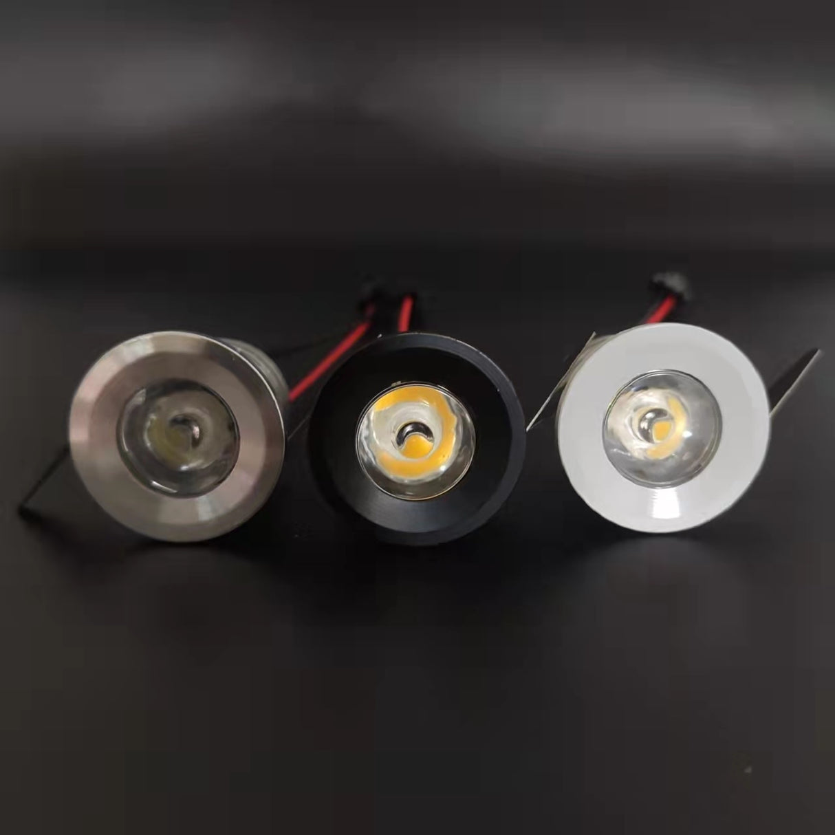 Aluminum LED MiNi Downlight Dimbaar Under Cabinet Spot Light for Ceiling Recessed Lamp AC85-265V Dimmable Down lights D 31mm