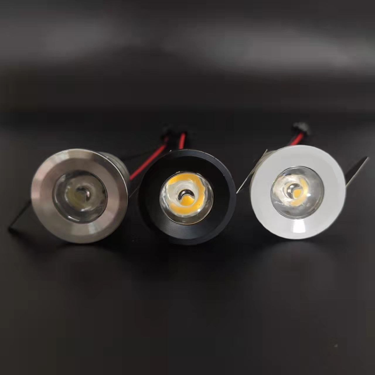 Aluminum LED MiNi Downlight Dimbaar Under Cabinet Spot Light for Ceiling Recessed Lamp AC85-265V Dimmable Down lights D 31mm
