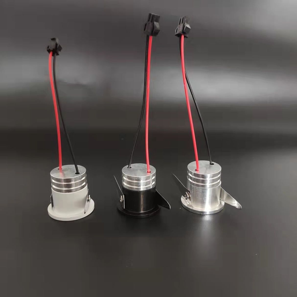 Aluminum LED MiNi Downlight Dimbaar Under Cabinet Spot Light for Ceiling Recessed Lamp AC85-265V Dimmable Down lights D 31mm