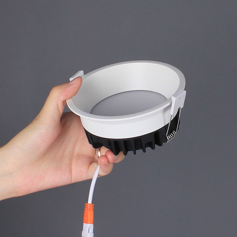 Aisilan LED Downlight Narrow Border soften light home lighting  Embedded high lumen Ceiling Lamp high brightness spot light