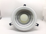 LED 20pcs/lot 5W 10W 15W 25W 3 Colors Change (Warm/Natural/Cold White) Glass COB LED Downlight Recessed light