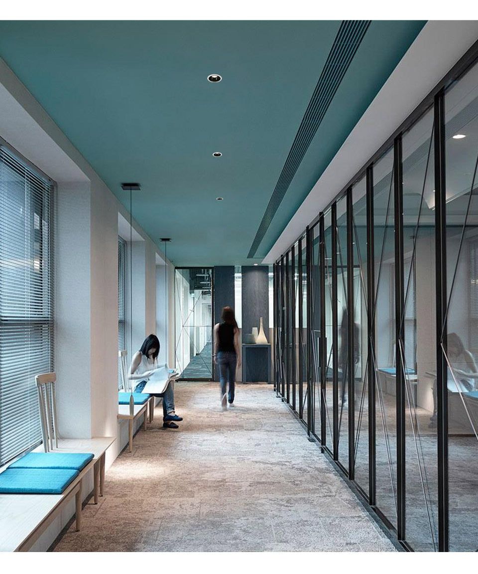 Aisilan Nordic modern style LED recessed downlight spot light built-in Anti-dazzle For living room bedroom corridor AC85-260V